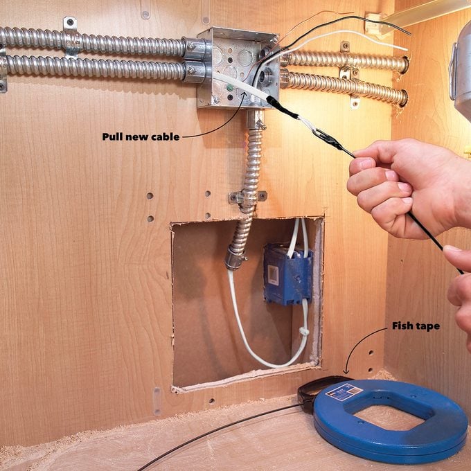 Install In-Wall Wiring: