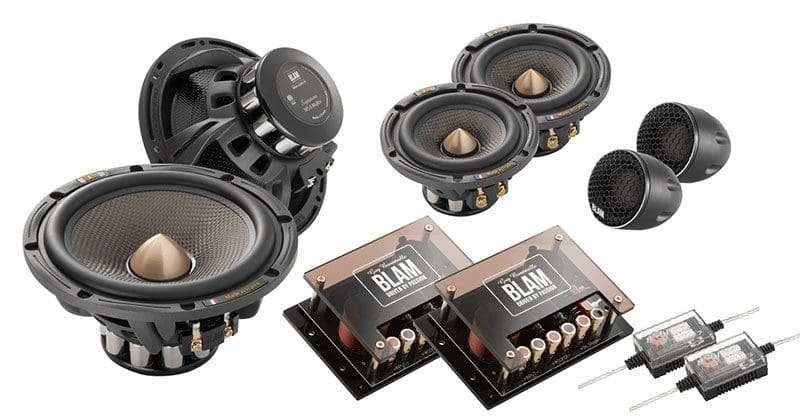 Components of a Three-Way Speaker: